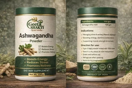 1.5% Geeta Shakti Ashwagandha Powder