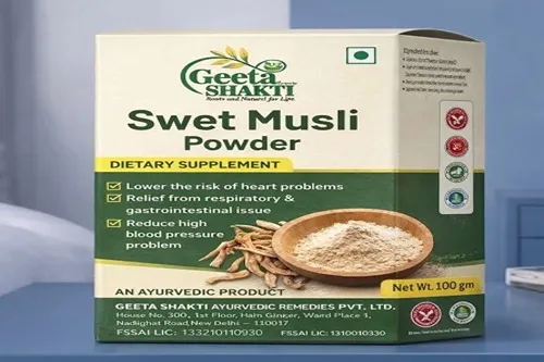 99% Geeta Shakti Swet Musli Powder